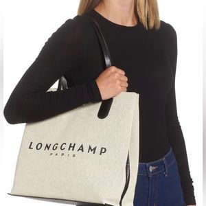 Longchamp Essential Toile Tote